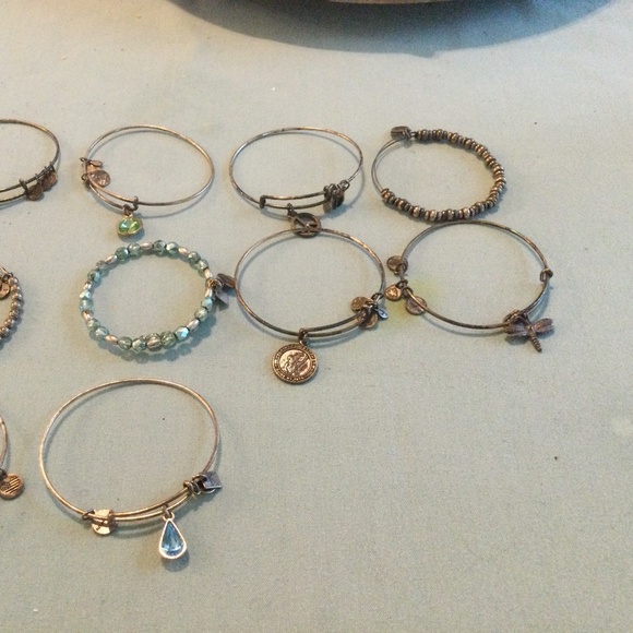 Alex and Ani Silvertone Bracelets $7 Each - Picture 2 of 2